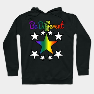 Pride star rainbow colors Hoodie